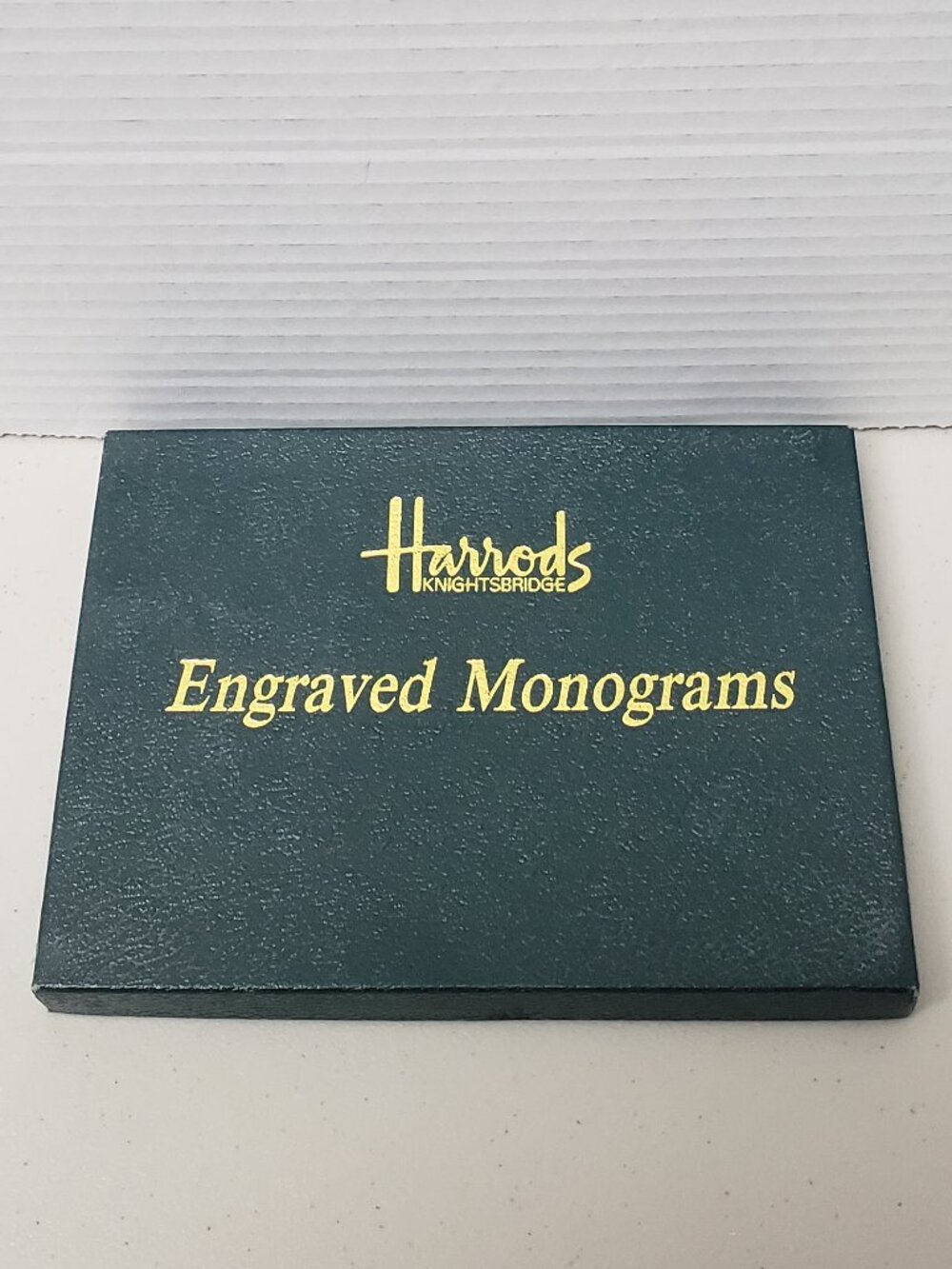 Harrods Monogram 'C' Cards & Envelopes